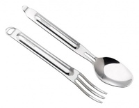 Походный набор столовых приборов (ложка и вилка) NEXTool Stainless Steel Portable Tableware NE20007