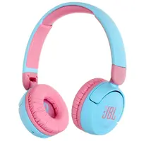 Беспроводные наушники детские JBL JR310BT (голубой/розовый)