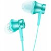 Вакуумные наушники (гарнитура) Xiaomi Mi In-Ear Headphones Basic Blue (голубые) / Xiaomi Piston Basic