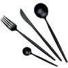 Набор столовых приборов Maison Maxx Stainless Steel Cutlery Set CYZ-001H (Black)