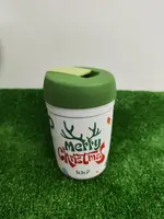 Термостакан-непроливайка KissKissFish Rainbow Vacuum Coffee Tumbler Mini Merry Christmas
